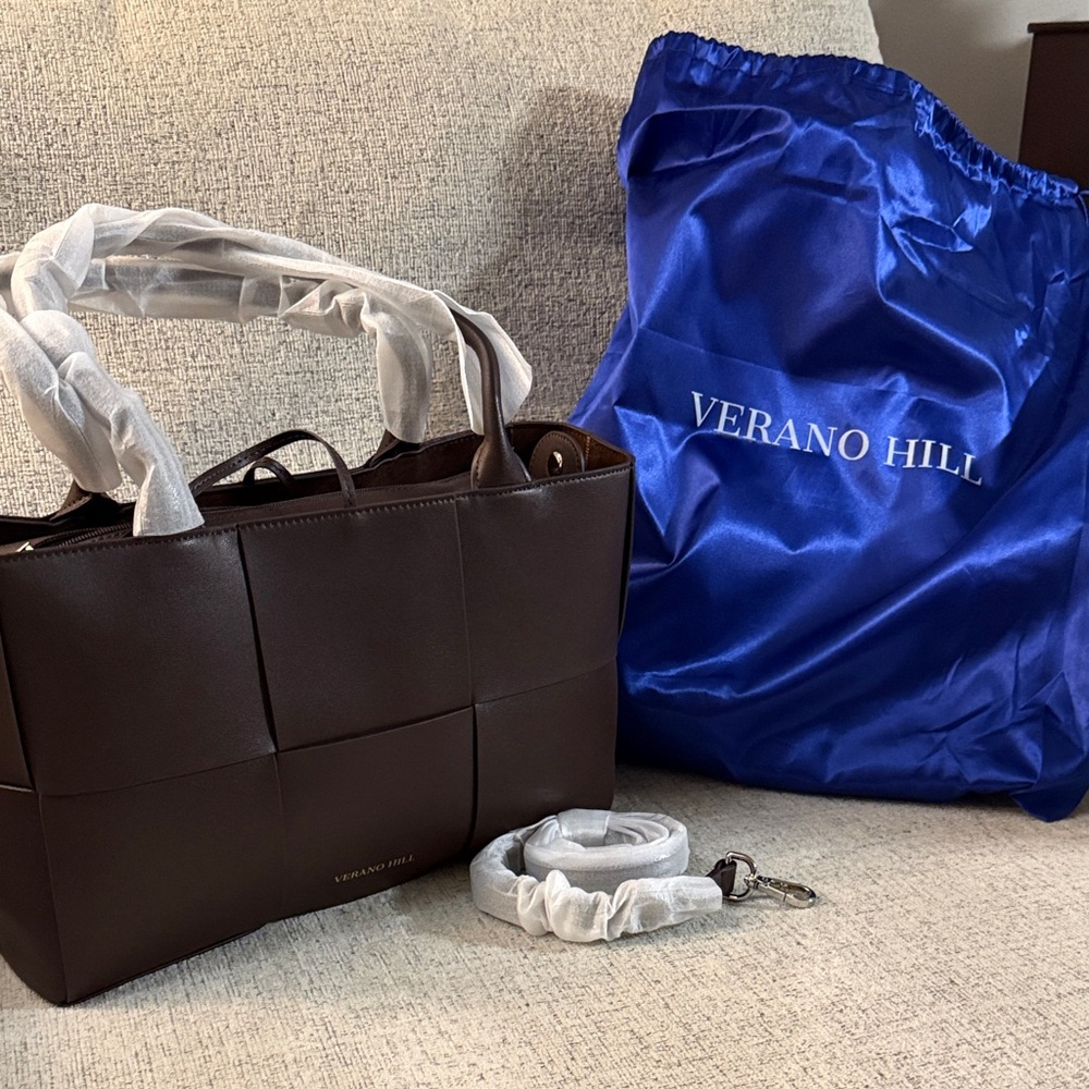 Verano Hill Brown Tote Bag